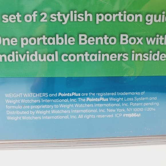 NEW 2014 Weight Watchers Starter Kit Portion Plates Bento Box & Cookbook - Picture 3 of 5